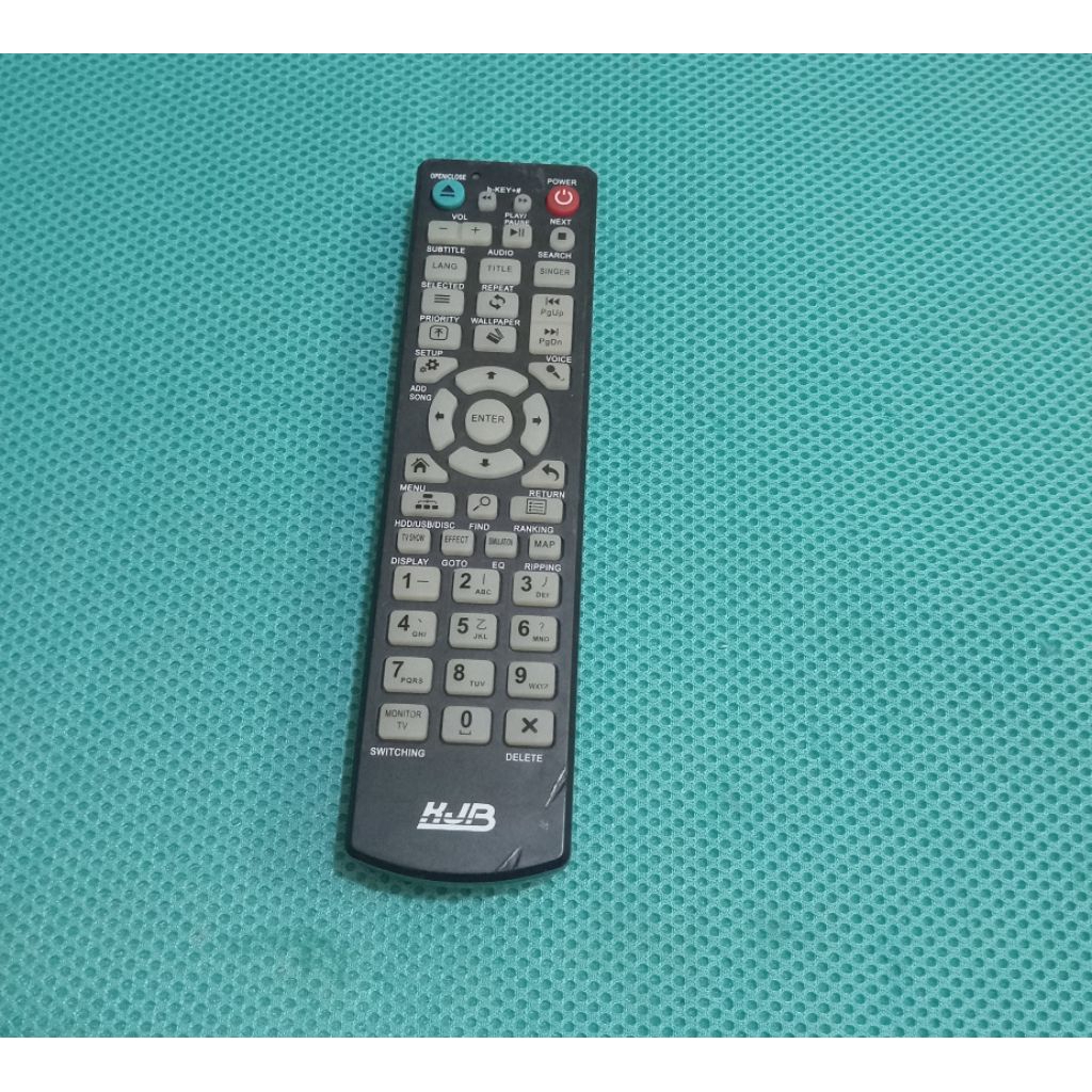 Remot DVD Audio Karaoke KJB007 KJB008 Original