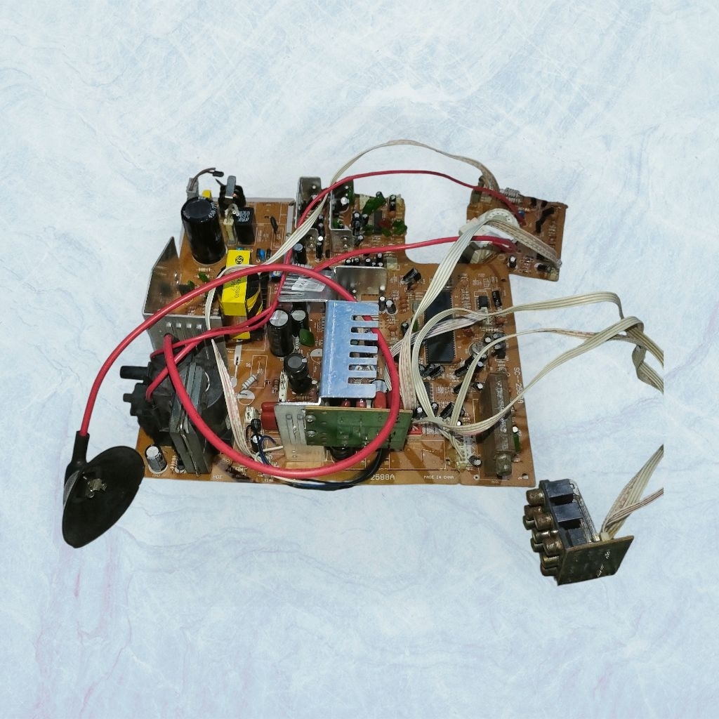 mesin tv cina 29in slim copotan dari tv blum uji tes/gembling