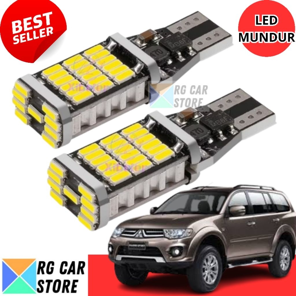 Lampu Parkir Mundur Pajero Sport 2008-2011 LED Dajjal Super Putih Garansi 1 Tahun