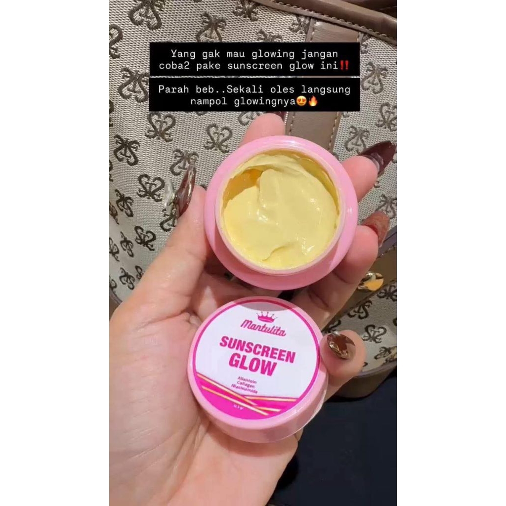 SUNSCREEN GLOW MANTULITA