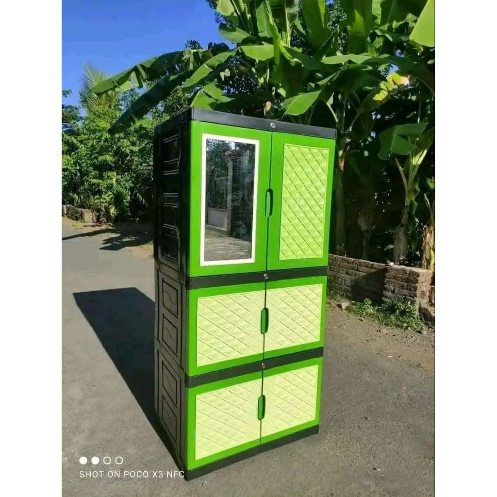 LEMARI PAKAIAN PLASTIK AQUOSE JUMBO