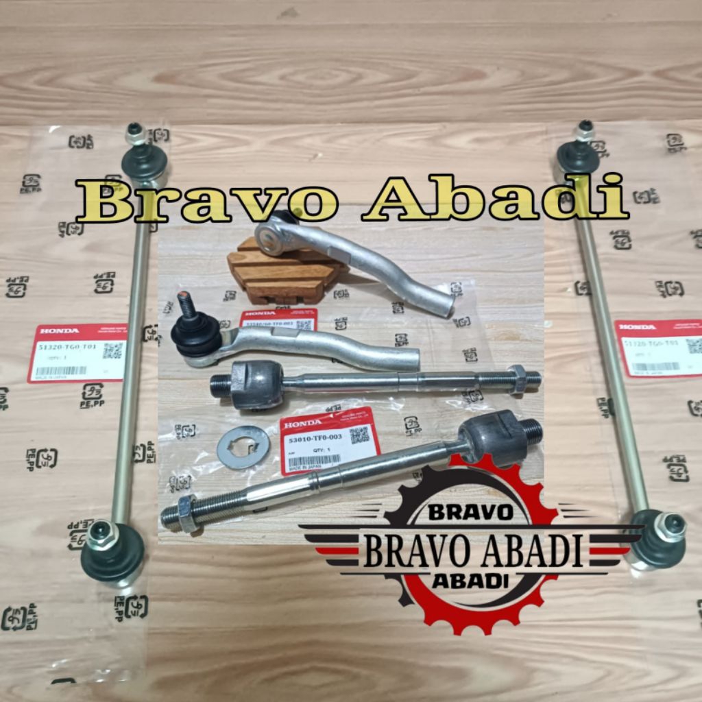 Tie Rod End + Long Tie Rod + Link Stabil Mobilio , Brv