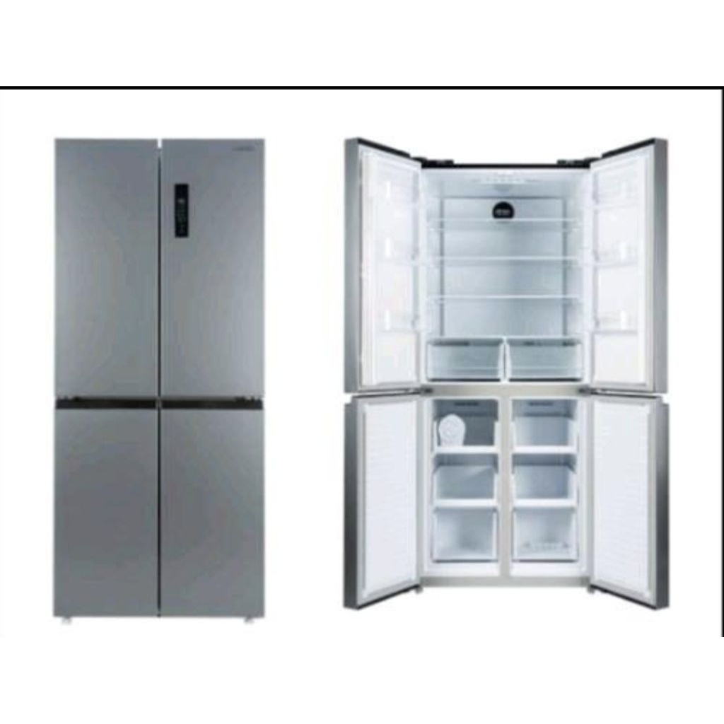 KULKAS MODENA 4 PINTU GARANSI KOMPRESOR 20 TAHUN RF 4311 MADS