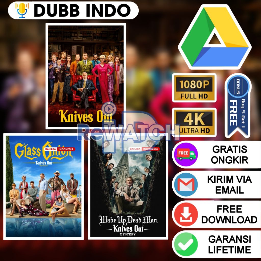 FILM KNIVES OUT (LENGKAP) DUBBING BAHASA INDONESIA