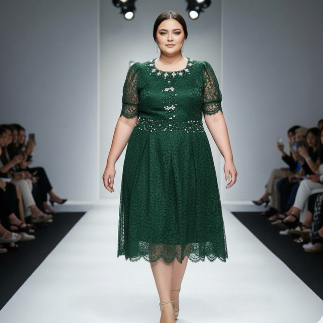 Jumbo Bigssize Dress Pesta Natal Gisella Brukat Mix Payet mutiara ukuran besar xxl xxxl ld120-130cm 