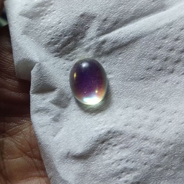 Batu cincin kalimaya pelangi