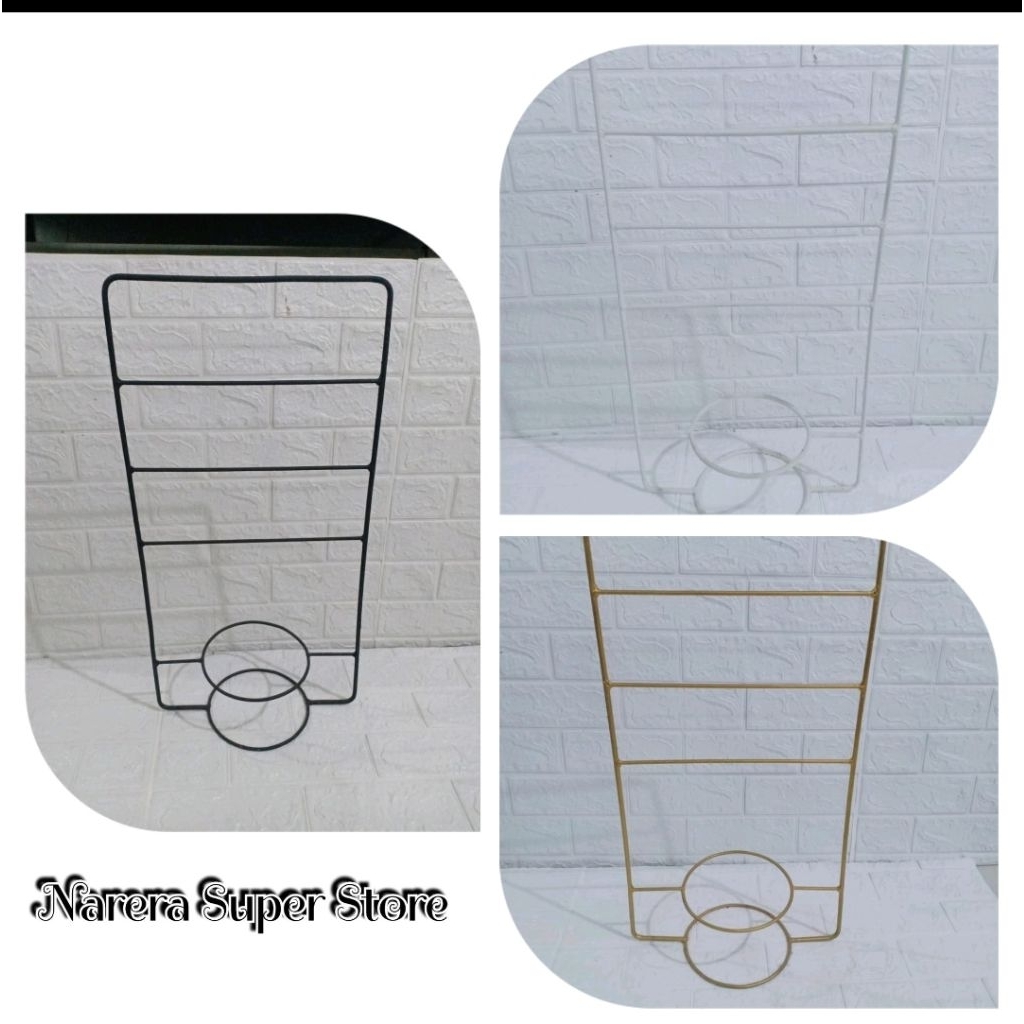 PO Rak Pot Bunga Besi Standing Tanaman Rambatan Murah Ekonomis Cantik Pre-order