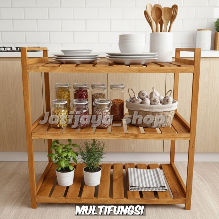 RAK KOMPOR 2 TUNGKU 3 SUSUN MINIMALIS