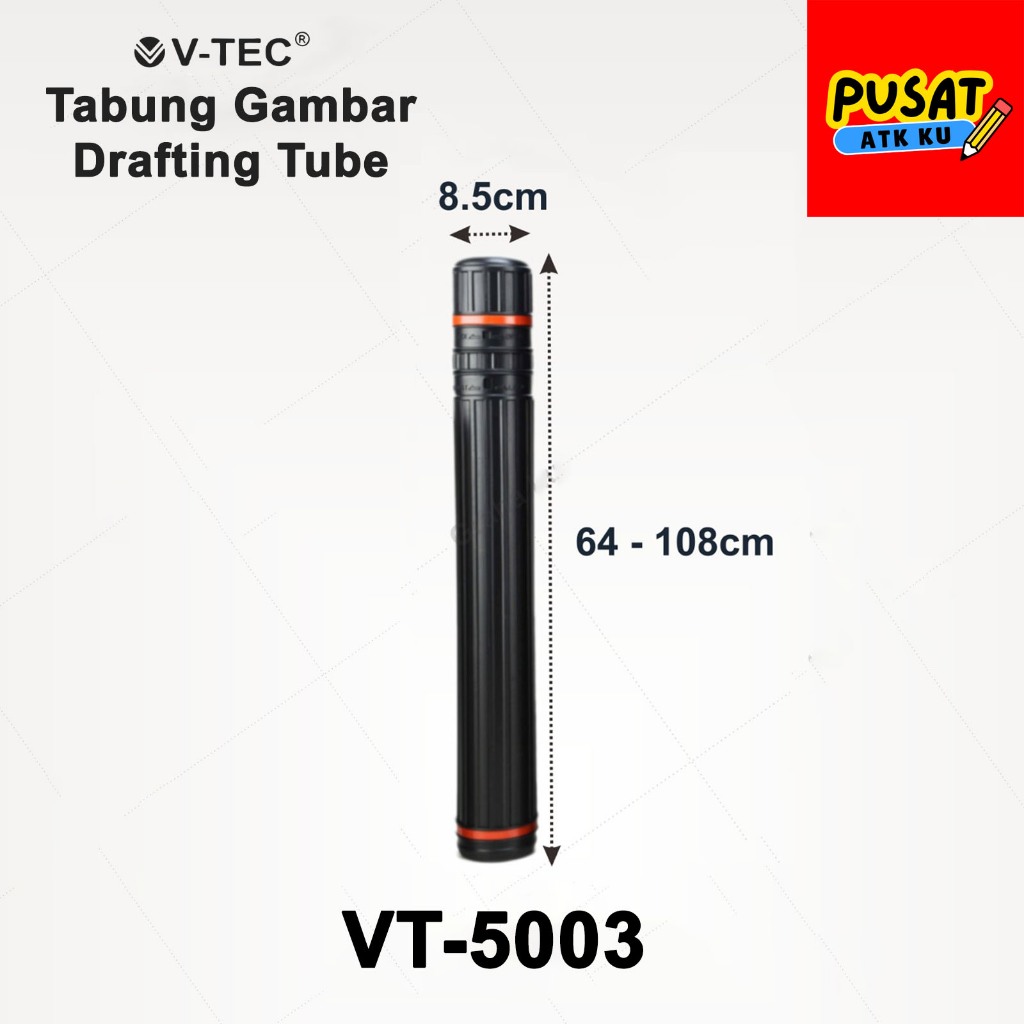 Tabung Gambar VTEC 8,5cm VT-5003 - Drafting Tube - Tabung kertas - Tas Gambar Besar - Tabung Gambar