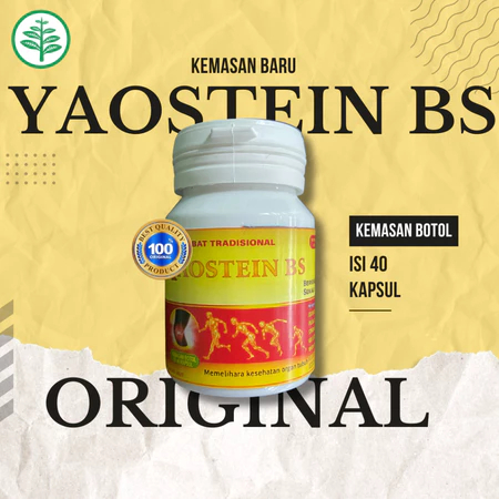 YOSTIN BS (EDISI KHUSUS KEMASSAN BOTOL) ISI 40 KAPSUL (OBAT ASAM URAT, NYERI SENDI DAN LAINNYA)
