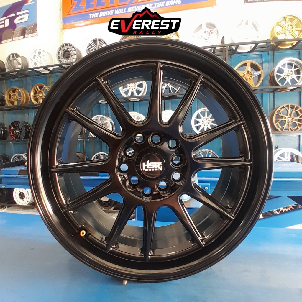Velg Mobil Sienta Altis Innova Rush Ring 16 Warna Hitam Merek HSR Tipe ENDE