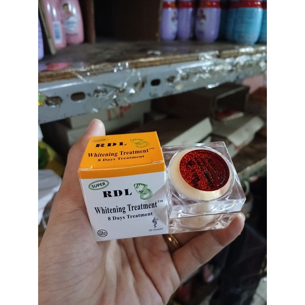 Cream Pemutih Wajah RDL Original 8 Hari - Mencerahkan, Melindungi, Memuluskan