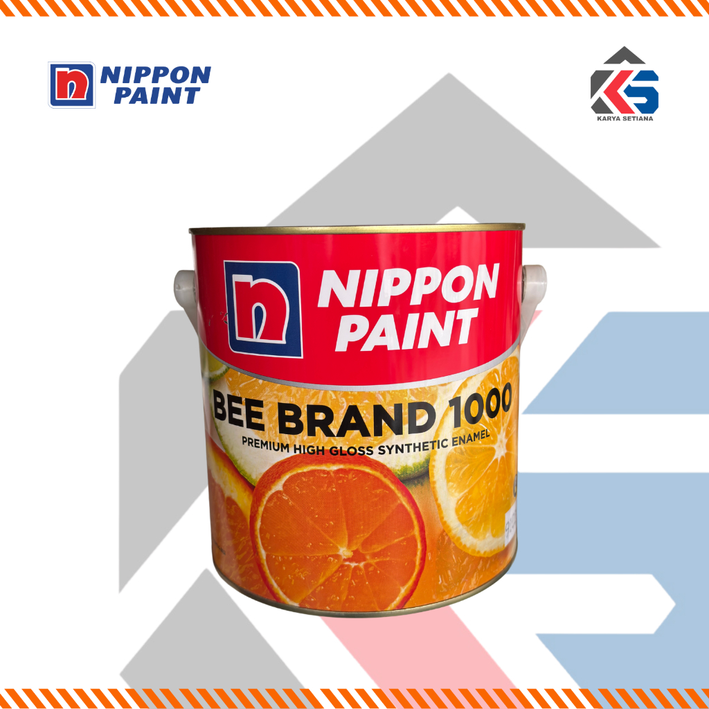 BEE BRAND 1000 2,5 KG NIPPON PAINT / CAT MINYAK KAYU & BESI