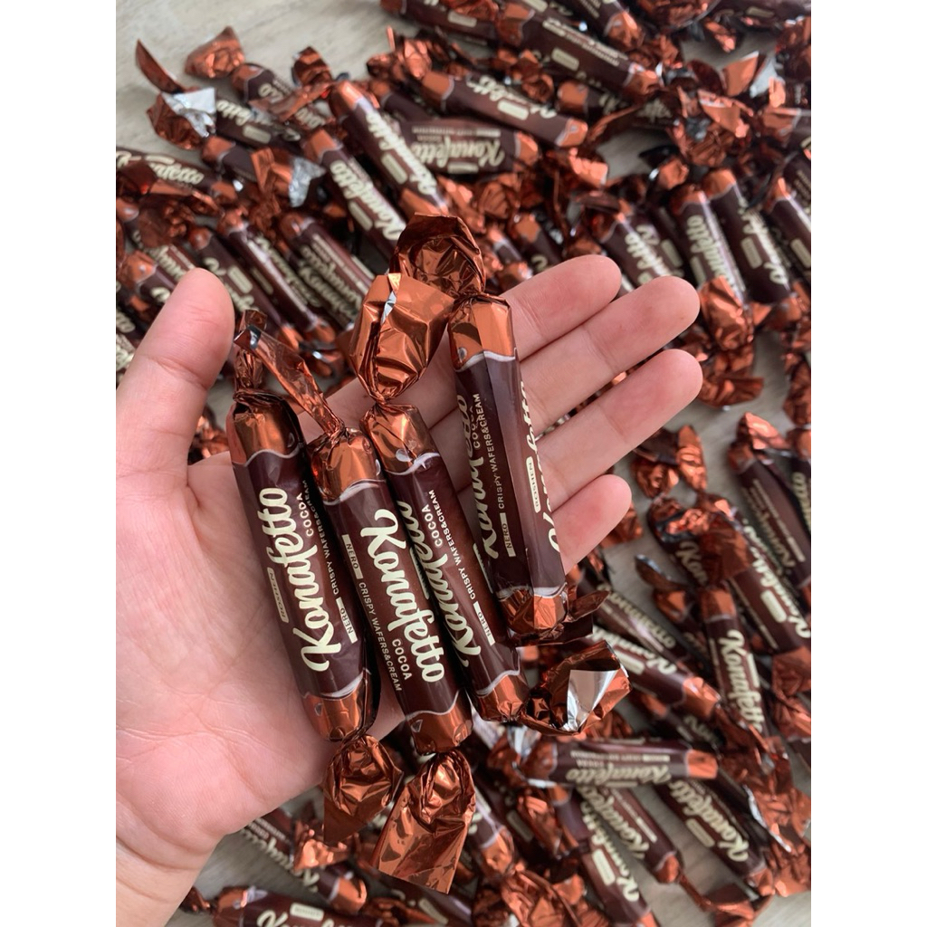 ROSHEN KONAFETTO - ROLLED WAFER - ORIGINAL COKLAT ARAB