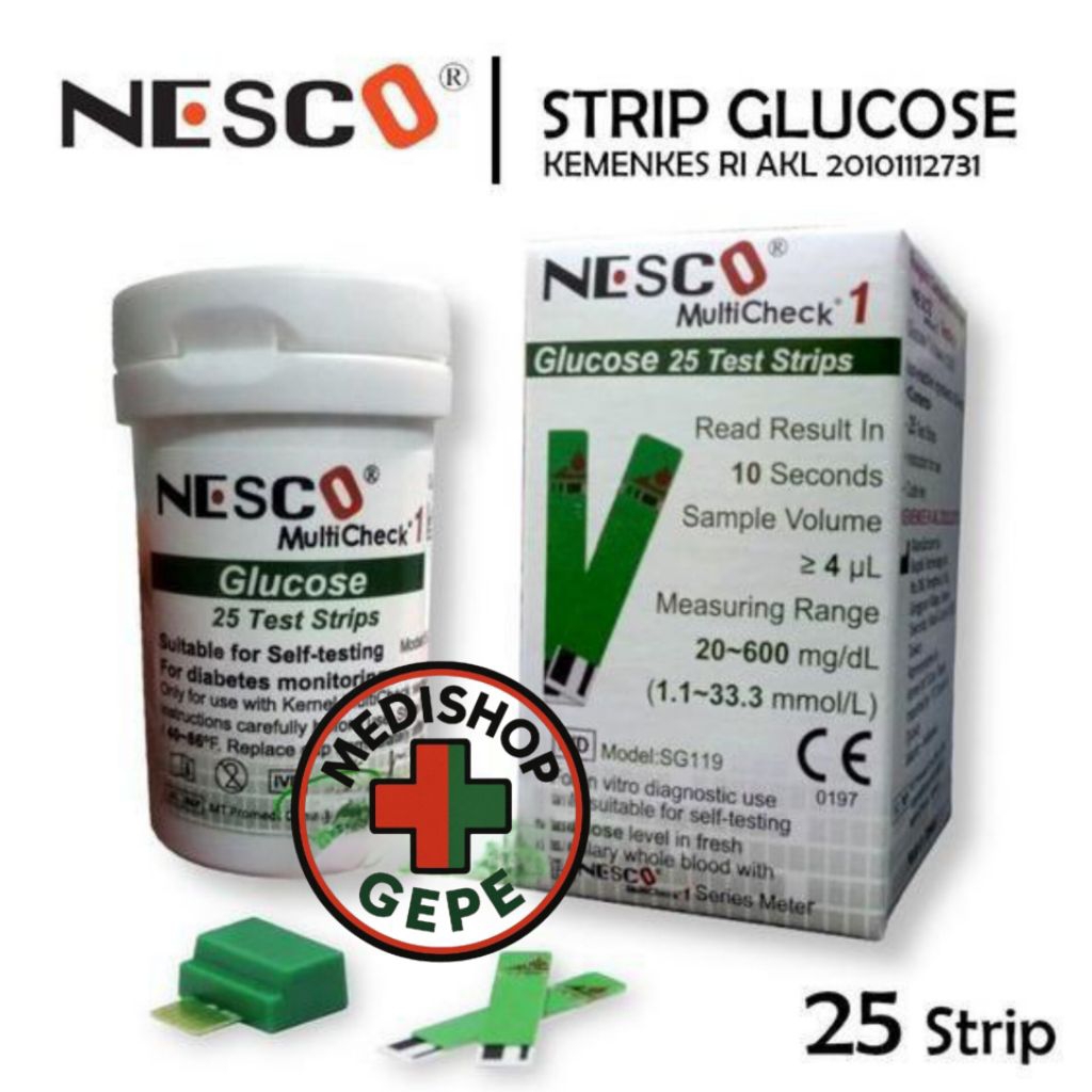 Strip Glukosa NESCO