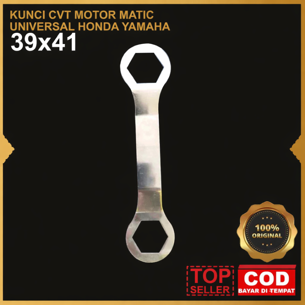 Kunci Kopling CVT Motor Matic 39x41 - Alat Buka CVT Matic