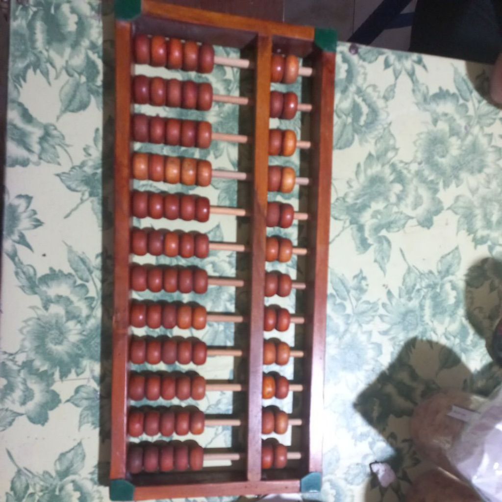 SEMPOA CINA/SWIPOA CHINA/ALAT HITUNG MATEMATIKA/SEMPOA KAYU/SEMPOA HANDMADE