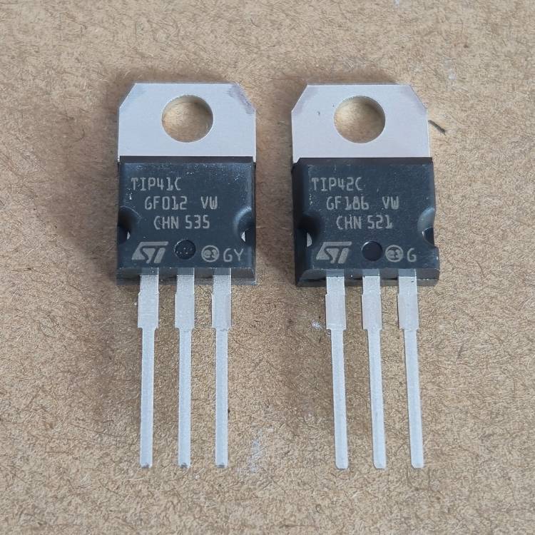 TIP 41 TIP 42 TRANSISTOR TIP41 TIP42 ORIGINAL ST BIJIAN UPS