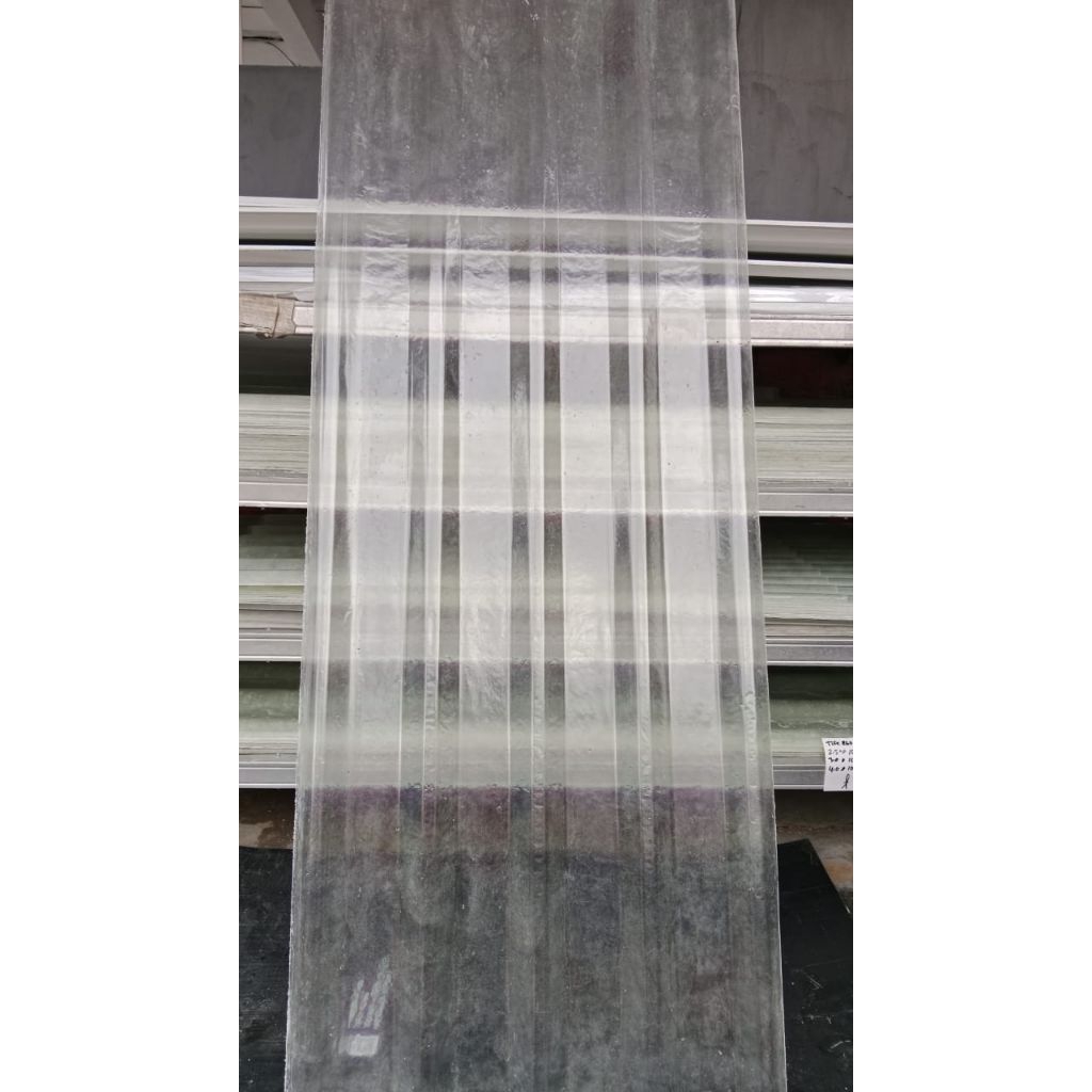 Atap Bening Fiber Tipe UPVC Alderon 860 dan 830