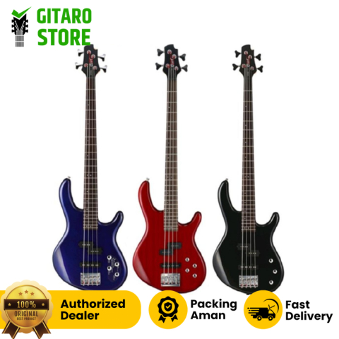 Gitar Bass Cort Action Plus IV 4String Aktif Guitar Cort Action + IV Senar Original Cort