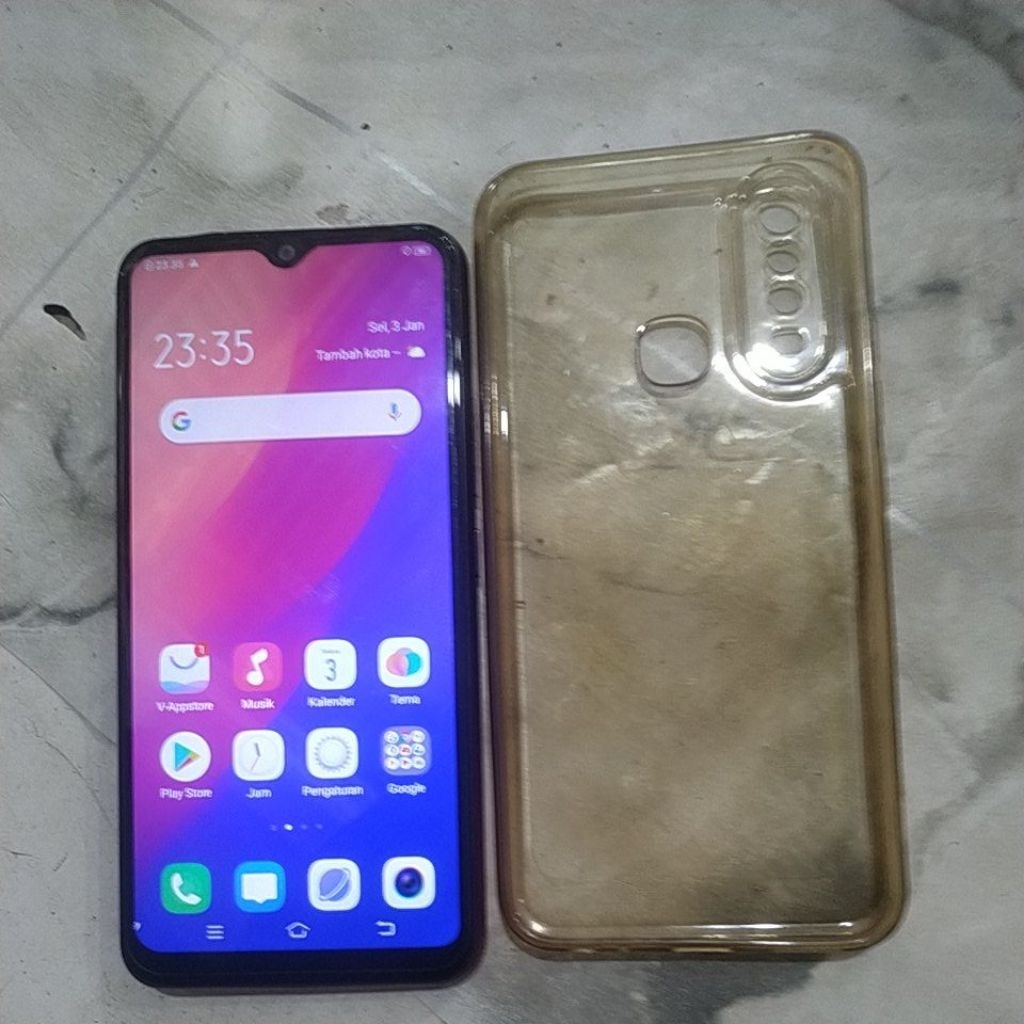 hp vivo y12 ram 3/32 oryginal second nurmal