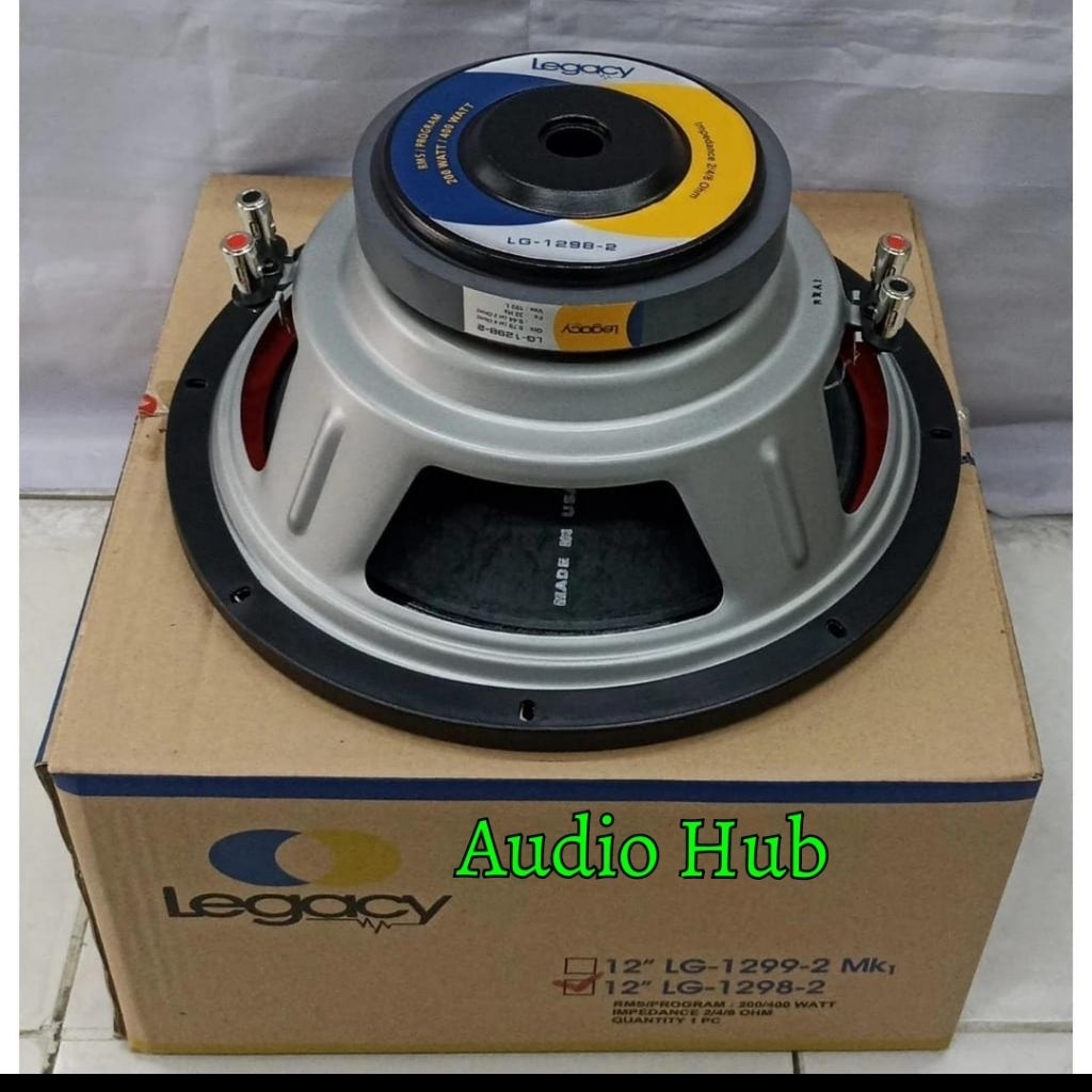 Speaker Subwoofer Legacy Double Coil 12 Inch LG-1298 LG1298