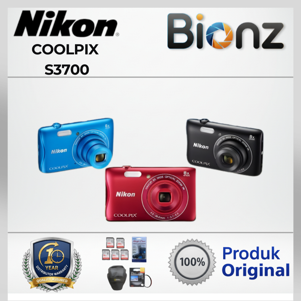 KAMERA NIKON COOLPIX S3700 WIFI / NIKON COOLPIX S3700 WIFI
