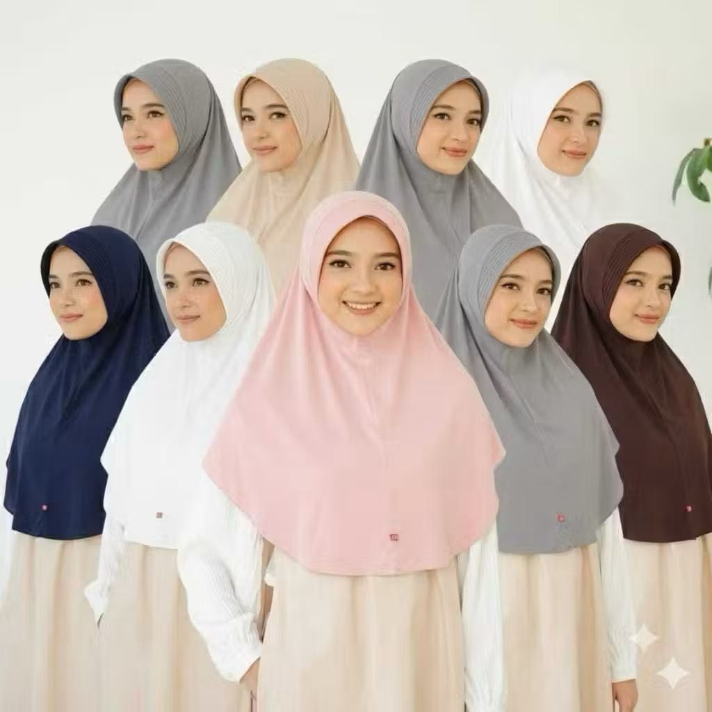 Zoya HUMAIRA BERGO - Kerudung Hijab Instan - Bahan LYCRA