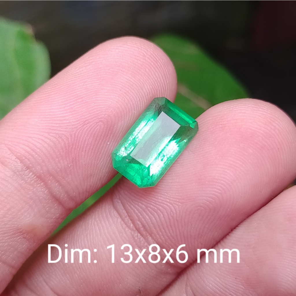 BATU ZAMRUD COLUMBIA SINTETIS WARNA BAGUS SEPERTI ASLI ALAM cek batu lainnya yaman api wulung opal b