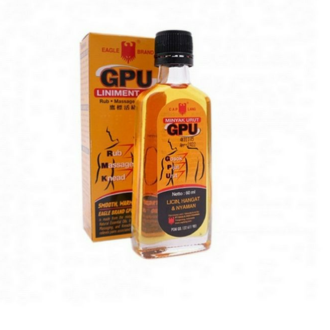 MINYAK URUT GPU CAP LANG 60ML
