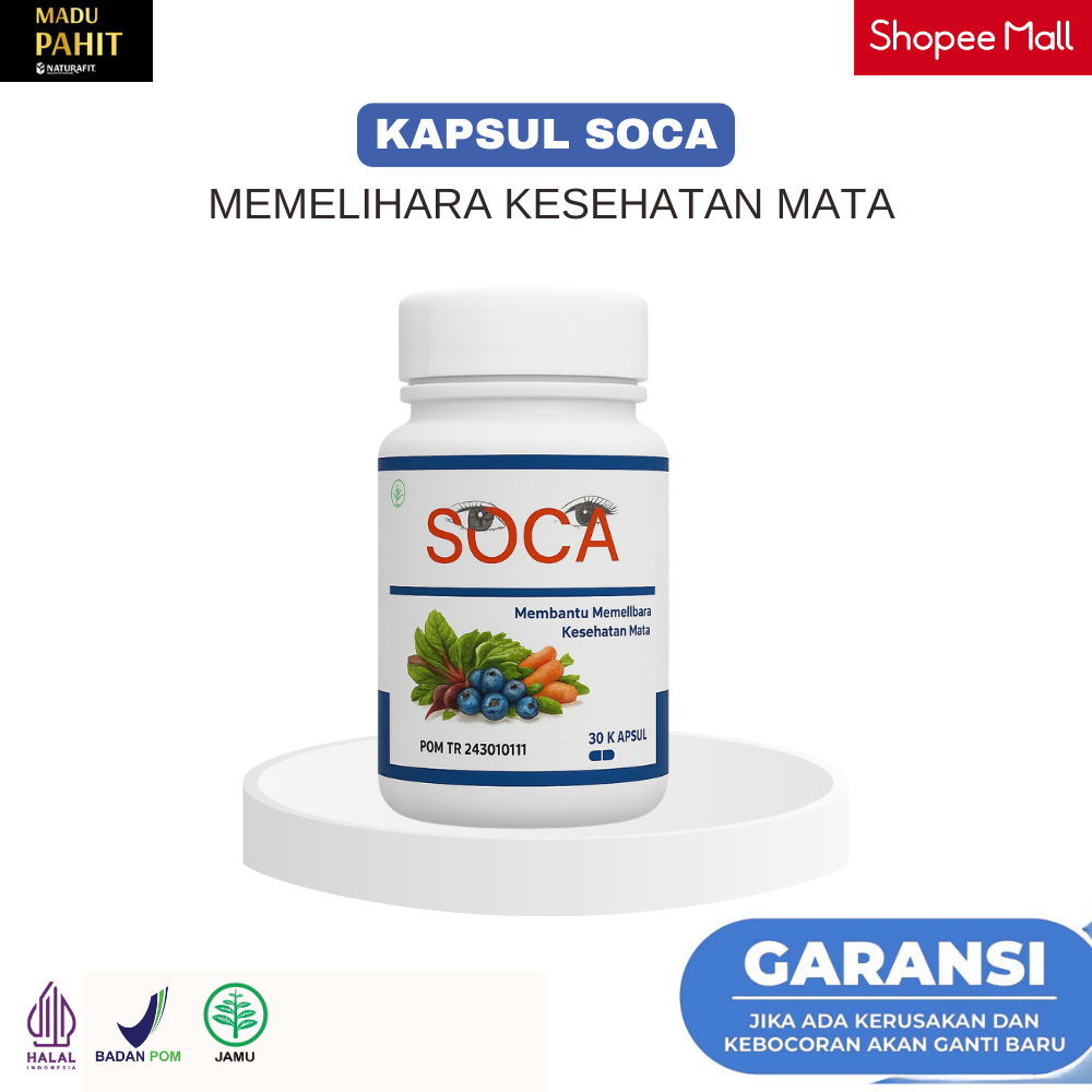 SOCA - Vitamin Mata Atasi Mata MInus Silinder Plus & Buram