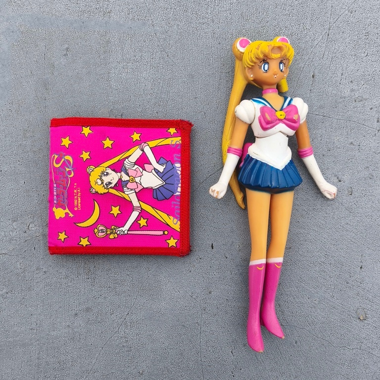 Wallet Dompet Murah Dompet Second Dompet Vintage Dompet Action Figure Sailor Moon