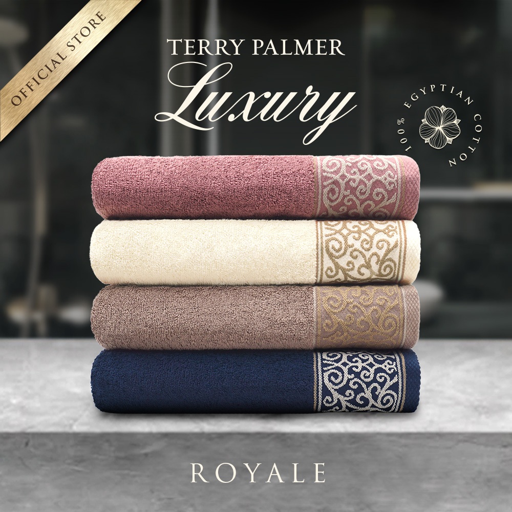 Handuk Terry Palmer Luxury - Royale - Bath Towel 70x140cm / Handuk Mandi Dewasa