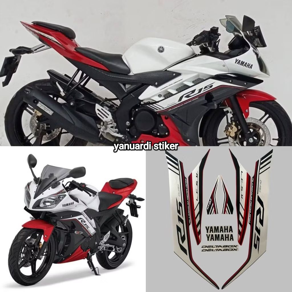 Striping stiker list yamaha r15 tahun 2016 stiker r15 2016