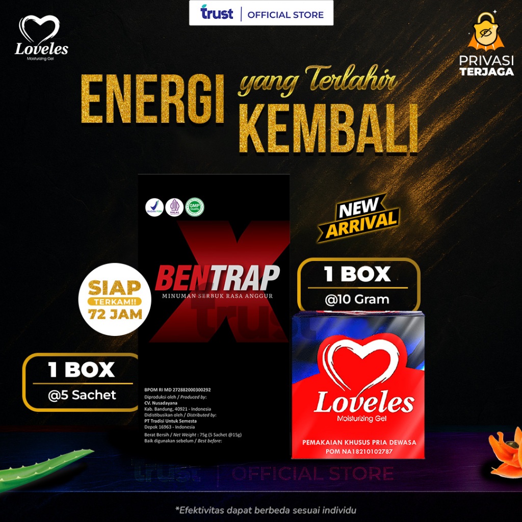 Bentrap 1 Box + Loveles Pot 1 Box [ Bundling Package ]