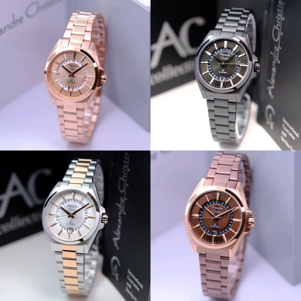 Jam Tangan Wanita Alexandre Christie AC 8688 AC8688 Original Garansi Resmi