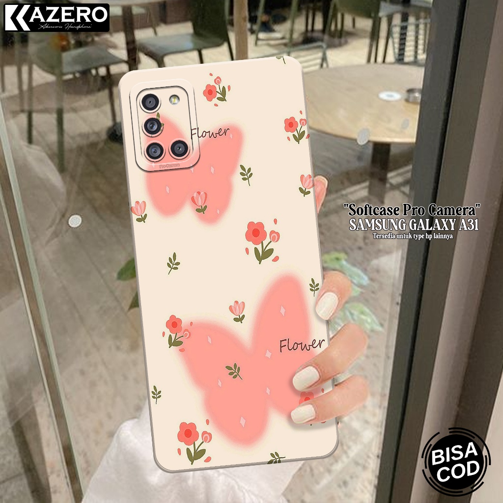 Silikon Samsung Galaxy A31 Fashion Case Aesthetic Case Hp Samsung Galaxy A31 Silikon Pro Camera Kesi