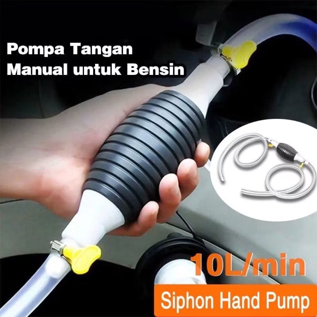 Pompa Bensin Manual Alat Sedot Bensin / Transfer Pump Alat / Pompa Tangan Penyedot Bensin / Sedot