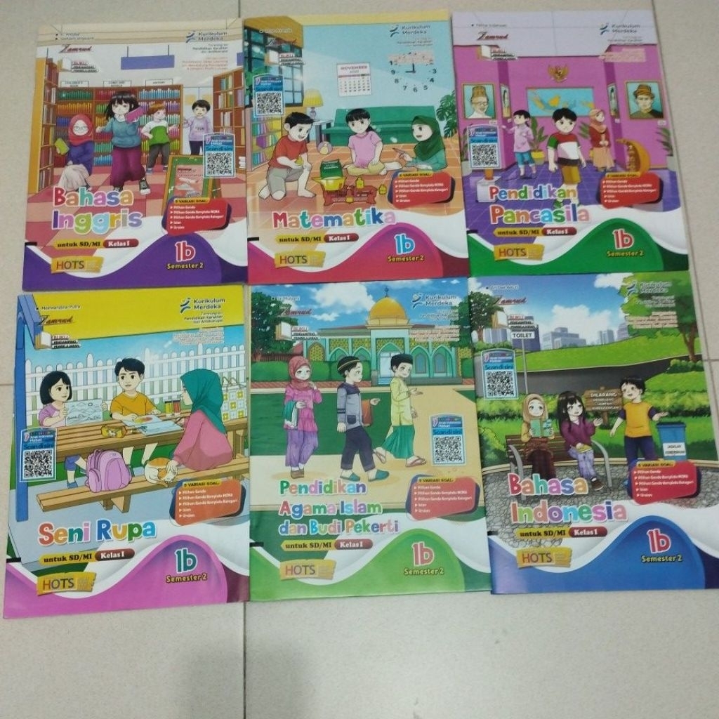 LKS ZAMRUD PUTRA NUGRAHA KELAS 1 SD/MI SEMESTER 2 KURIKULUM MERDEKA