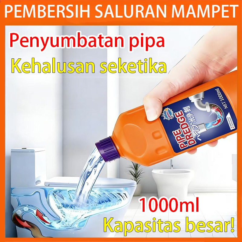 obat sumbat wc 1000ml wc mampet air tersumbat cairan anti sumbat shock anti sumbat obat wc