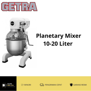 Mixer 10 -20Liter Getra(B-10HJ,B-15HJ,B-20HJ) Planetary Mixer Adonan Roti Kue Telur  Garansi Resmi