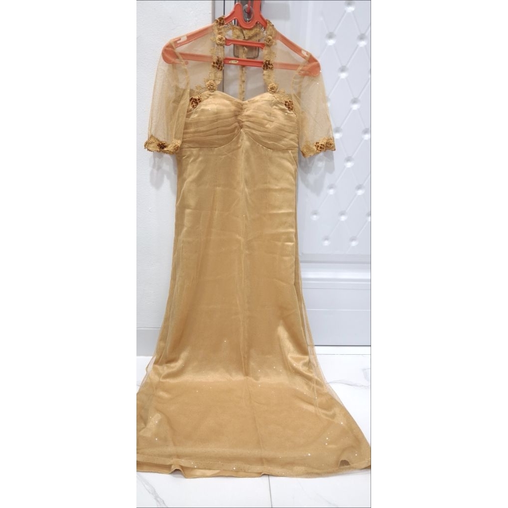 Gold Party Dress