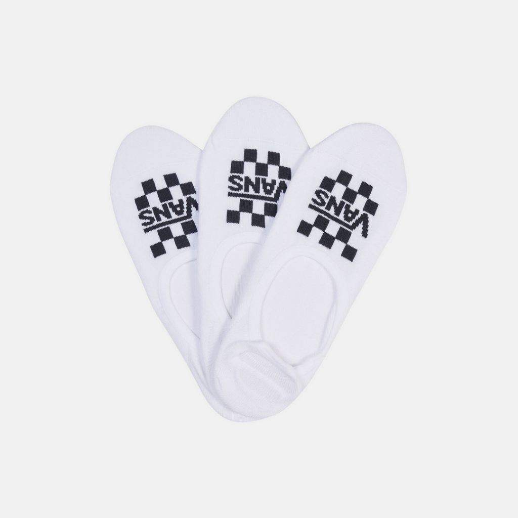 Vans Kaos Kaki Original Classic Canoodle Sock White 3PK Bahan Nyaman Desain Klasik Elegan Cocok untu