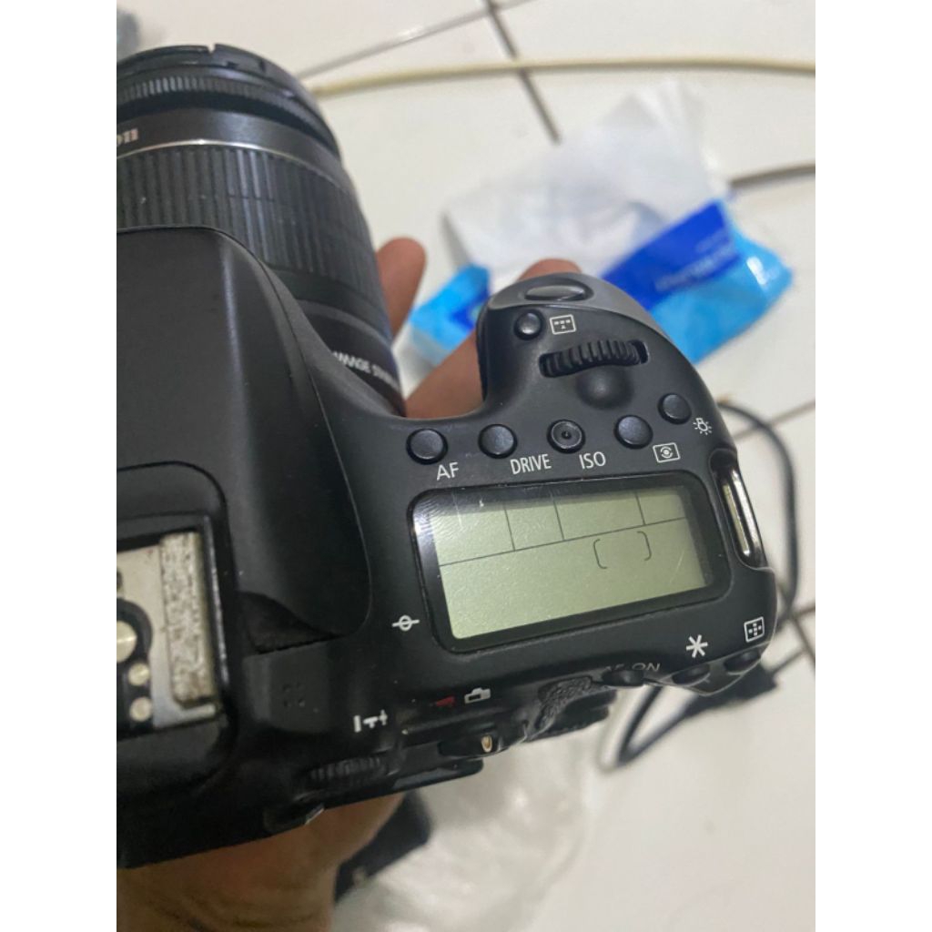 Canon 70d kit bekas pemakaian
