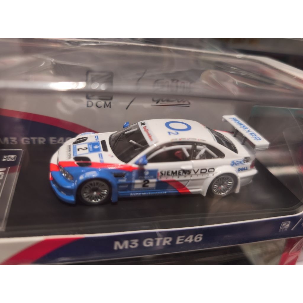 DCM BMW M3 GTR E46 spesial livery zurich siemens automotive