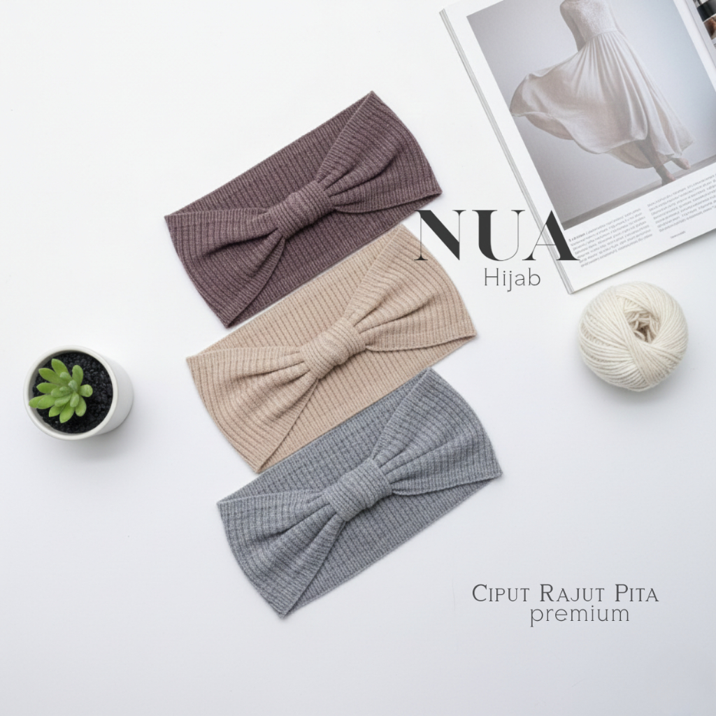 Ciput Rajut Pita Premium Anak Dewasa | Inner Hijab Adem, Elastis & Tidak Melorot