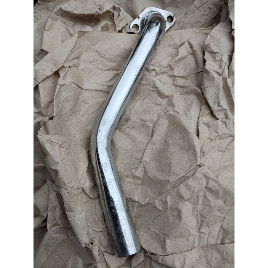 leher knalpot pipa knalpot sambungan knalpot Yamaha V80 v80 non original NOS