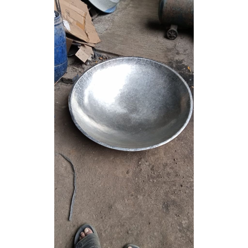 Wajan besar jumbo stainless 304 diameter 100cm