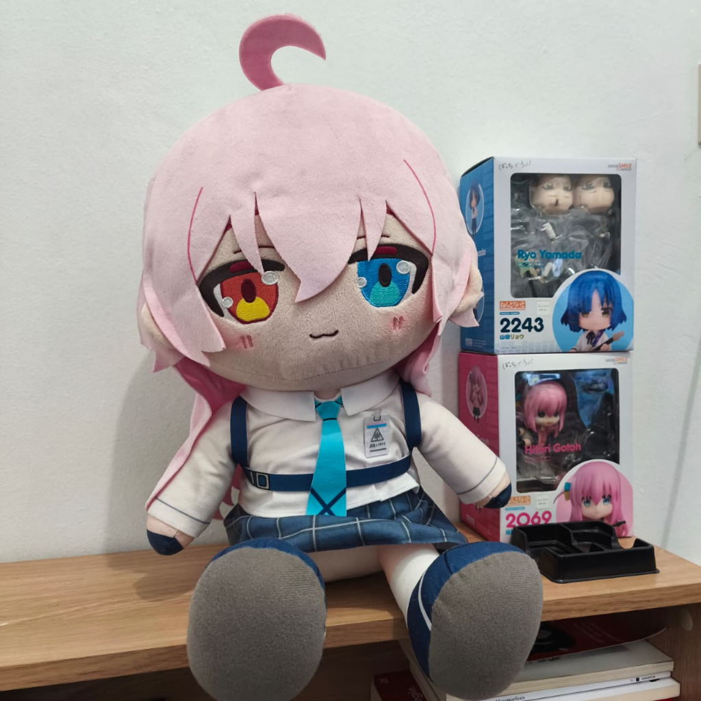 Blue Archive Abydos Chocopuni Big Plushie / Boneka Takahashi Hoshino (40cm)