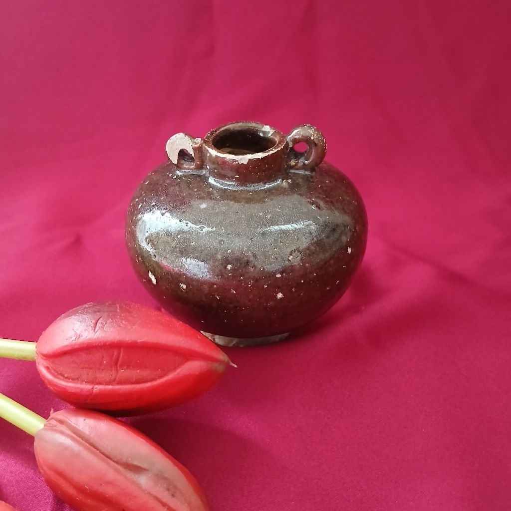 Guci kendi mini keramik antik buatan tangan